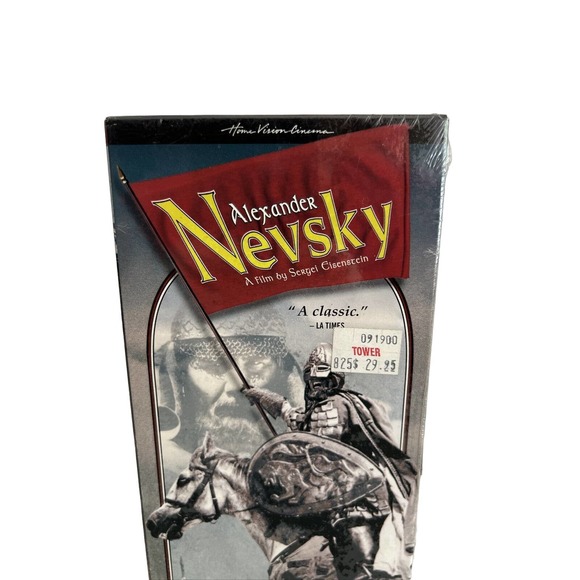 Alexander Nevsky Sergei Eisenstain VHS Tape Remastered English Subtitles New 99 - Picture 2 of 13
